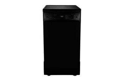 Bush WV9-6B Slimline Dishwasher - Black